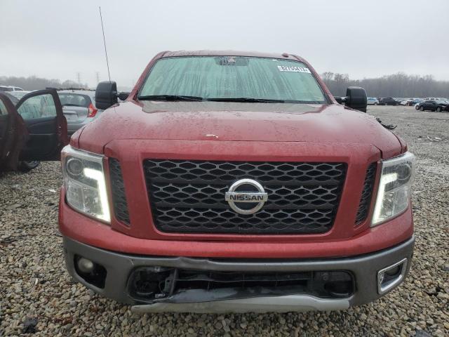 1N6AA1E50HN515507 - 2017 NISSAN TITAN SV RED photo 5