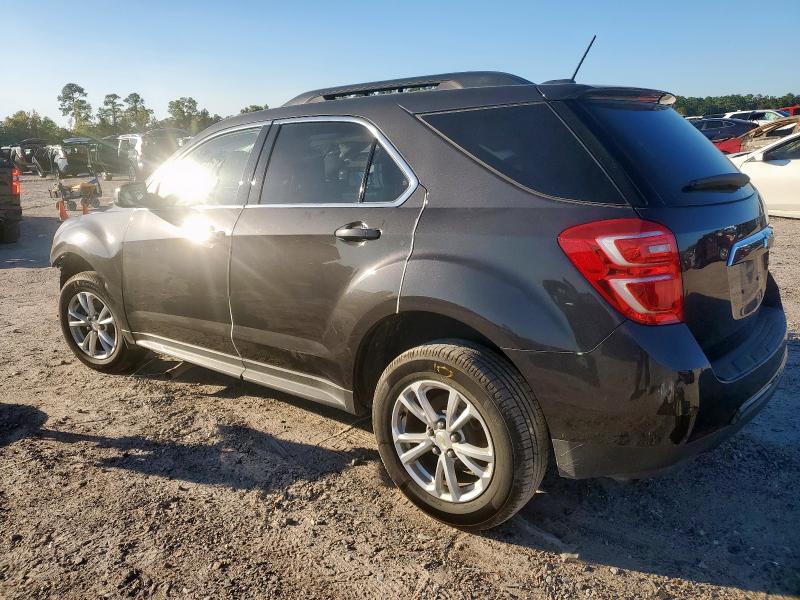 1GNALCEKXGZ100742 - 2016 CHEVROLET EQUINOX LT Czarny zdjęcie 2