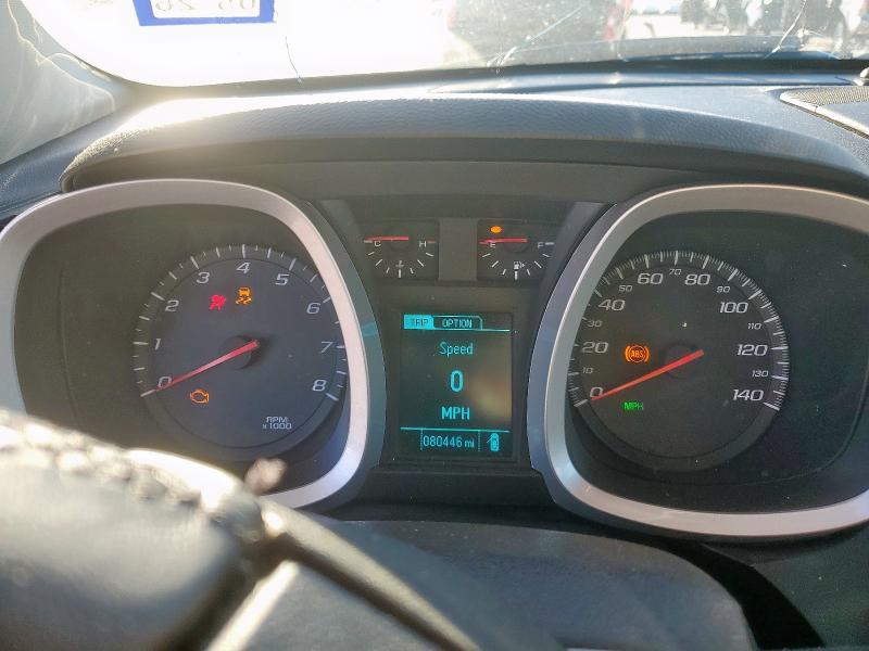 1GNALCEKXGZ100742 - 2016 CHEVROLET EQUINOX LT Czarny zdjęcie 9