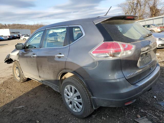 5N1AT2MV8FC756031 - 2015 NISSAN ROGUE S GRAY photo 2