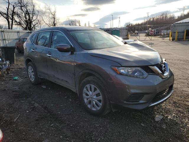 5N1AT2MV8FC756031 - 2015 NISSAN ROGUE S GRAY photo 4