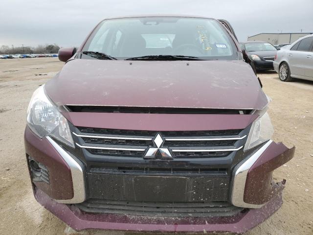 ML32AUHJ2RH003817 - 2024 MITSUBISHI MIRAGE ES MAROON photo 5