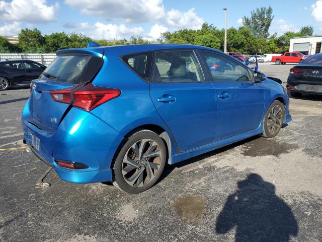 JTNKARJEXHJ525458 - 2017 TOYOTA COROLLA IM BLUE photo 3