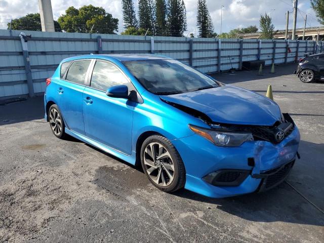 JTNKARJEXHJ525458 - 2017 TOYOTA COROLLA IM BLUE photo 4