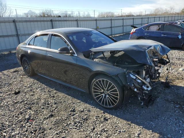 W1K6G7GB8NA110341 - 2022 MERCEDES-BENZ S 580 4MATIC GRAY photo 4