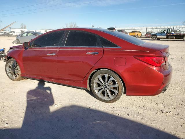 5NPEC4AB3EH844645 - 2014 HYUNDAI SONATA SE RED photo 2