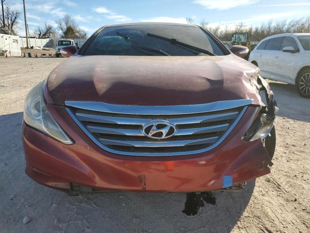 5NPEC4AB3EH844645 - 2014 HYUNDAI SONATA SE RED photo 5