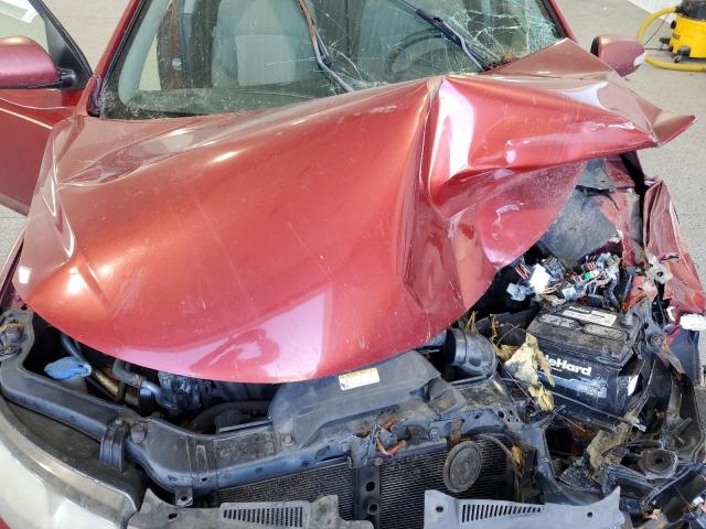 KNAFU4A29A5055425 - 2010 KIA FORTE EX Бордовый фото 11