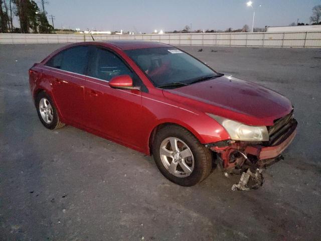 1G1PF5SC7C7236960 - 2012 CHEVROLET CRUZE LT BURGUNDY photo 4