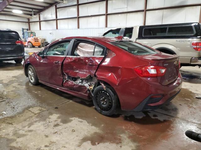 1G1BE5SM7G7289072 - 2016 CHEVROLET CRUZE LT BURGUNDY photo 2