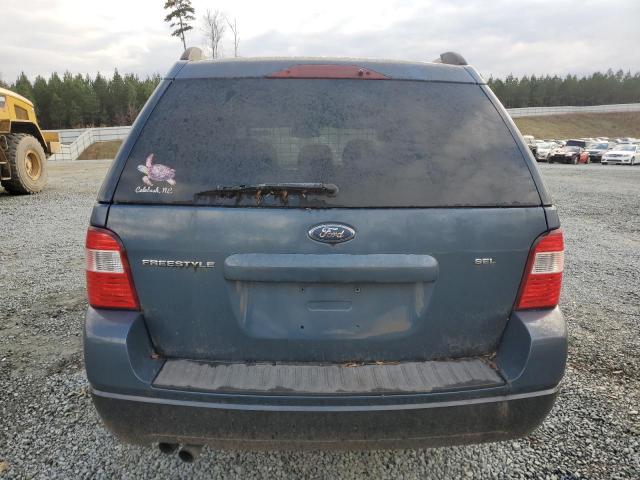 1FMZK02135GA46598 - 2005 FORD FREESTYLE SEL BLUE photo 6