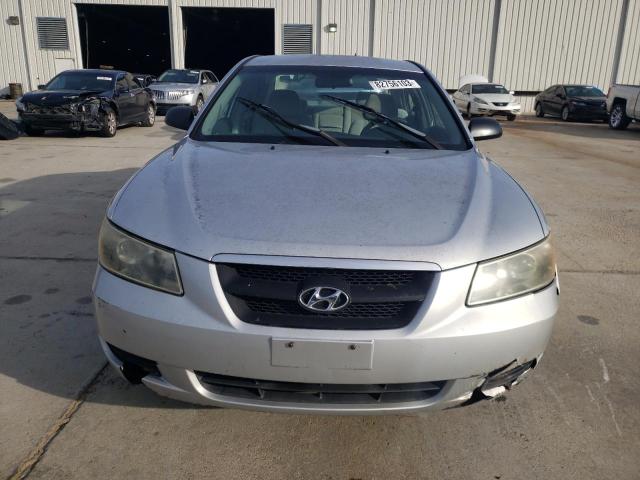 5NPET46C77H274864 - 2007 HYUNDAI SONATA GLS SILVER photo 5