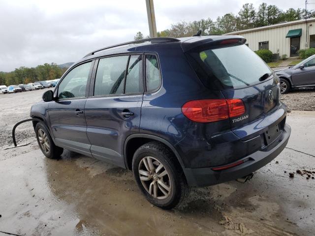 WVGAV7AX2FW555818 - 2015 VOLKSWAGEN TIGUAN S BLUE photo 2