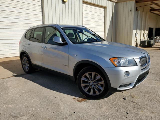 5UXWX9C51D0A25949 - 2013 BMW X3 XDRIVE28I SILVER photo 4