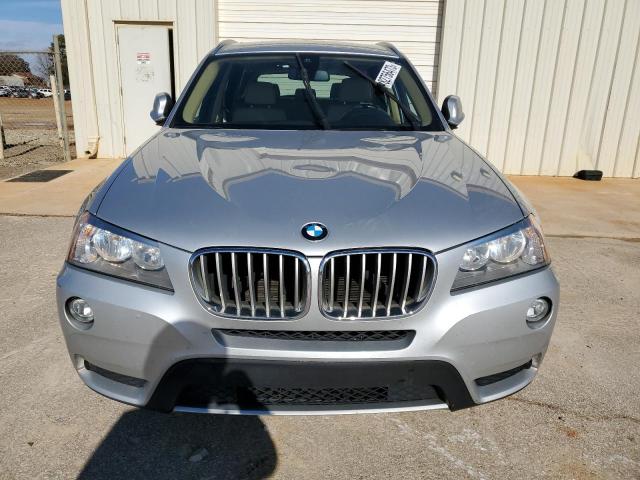 5UXWX9C51D0A25949 - 2013 BMW X3 XDRIVE28I SILVER photo 5