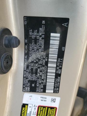 5TDKK3DCXCS192537 - 2012 TOYOTA SIENNA LE TAN photo 13