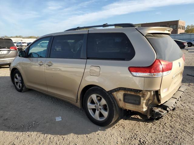 5TDKK3DCXCS192537 - 2012 TOYOTA SIENNA LE TAN photo 2