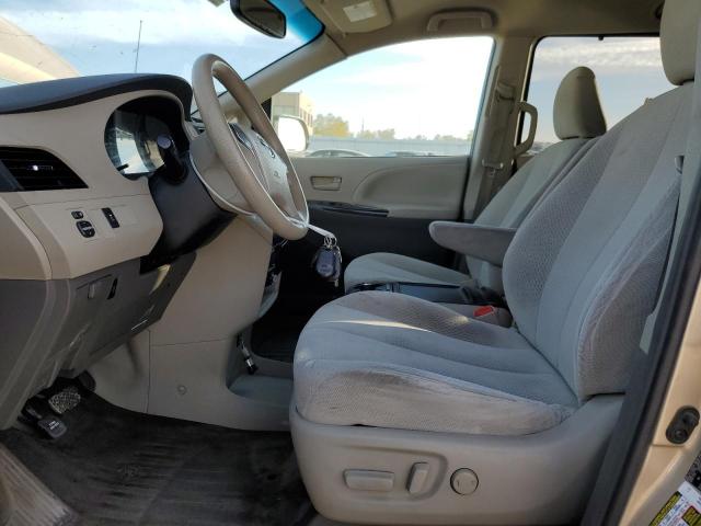 5TDKK3DCXCS192537 - 2012 TOYOTA SIENNA LE TAN photo 7