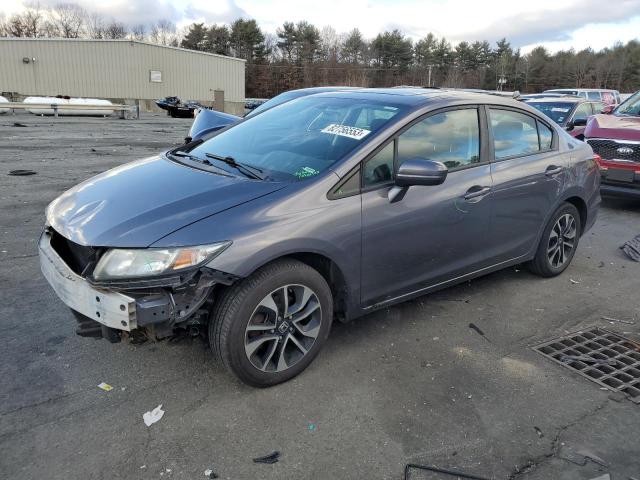 2HGFB2F81EH532245 - 2014 HONDA CIVIC EX CHARCOAL photo 1