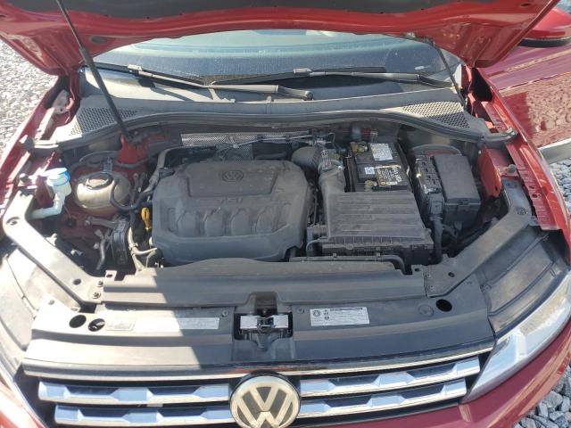 3VV2B7AX9JM202780 - 2018 VOLKSWAGEN TIGUAN SE RED photo 12