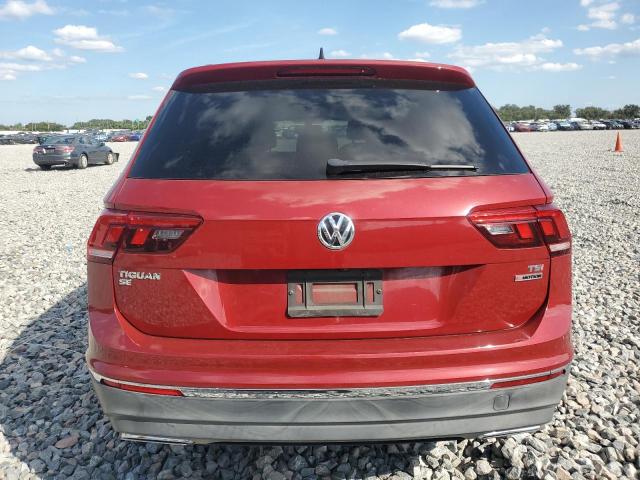3VV2B7AX9JM202780 - 2018 VOLKSWAGEN TIGUAN SE RED photo 6