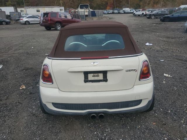 WMWMS33539TG89385 - 2009 MINI COOPER S WHITE photo 6