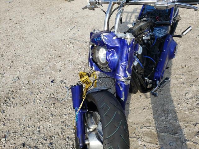 1HD1YGK25KB020514 - 2019 HARLEY-DAVIDSON FLFBS BLUE photo 10