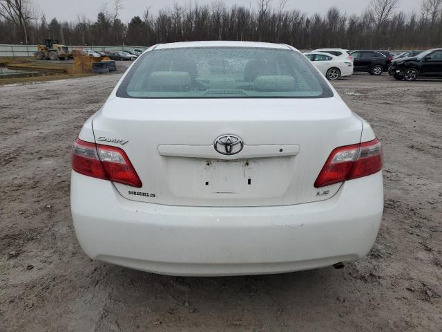 4T4BE46K69R080177 - 2009 TOYOTA CAMRY BASE WHITE photo 6