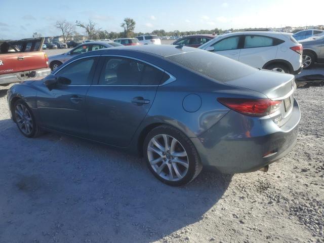 JM1GJ1V60F1173308 - 2015 MAZDA 6 TOURING BLUE photo 2