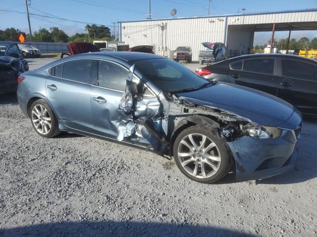 JM1GJ1V60F1173308 - 2015 MAZDA 6 TOURING BLUE photo 4