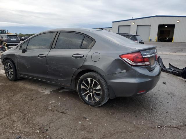 2HGFB2F86DH505962 - 2013 HONDA CIVIC EX GRAY photo 2