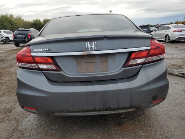 2HGFB2F86DH505962 - 2013 HONDA CIVIC EX GRAY photo 6