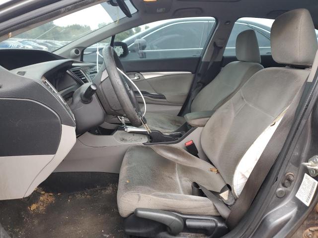 2HGFB2F86DH505962 - 2013 HONDA CIVIC EX GRAY photo 7