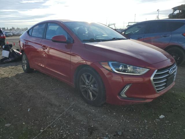 5NPD84LF6HH147861 - 2017 HYUNDAI ELANTRA SE RED photo 4