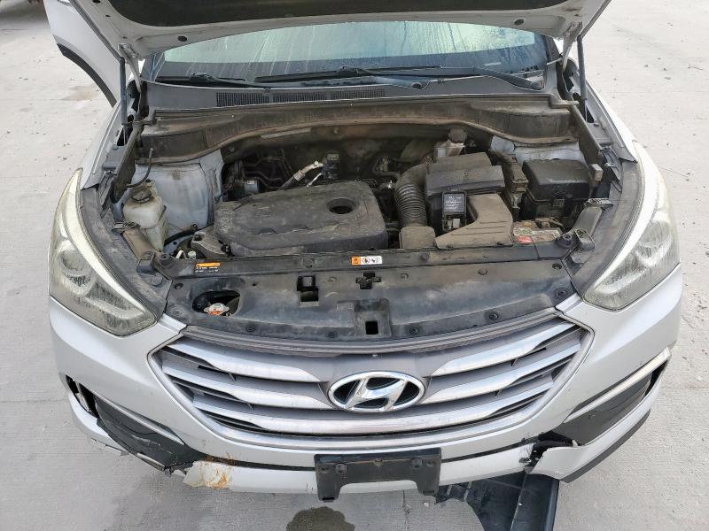 5XYZT3LB4HG461155 - 2017 HYUNDAI SANTA FE S ვერცხლისფერი ფოტო 11