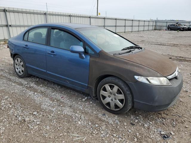 1HGFA16566L058901 - 2006 HONDA CIVIC LX BLUE photo 4