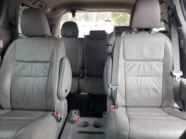 5TDYK3DC4FS598148 - 2015 TOYOTA SIENNA XLE BLACK photo 10