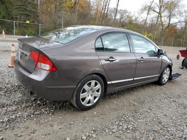 2HGFA1F5XBH513126 - 2011 HONDA CIVIC LX BROWN photo 3