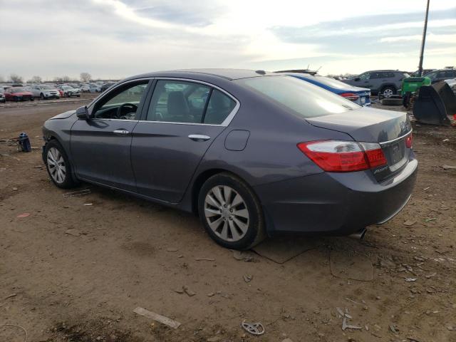 1HGCR3F82EA021131 - 2014 HONDA ACCORD EXL GRAY photo 2