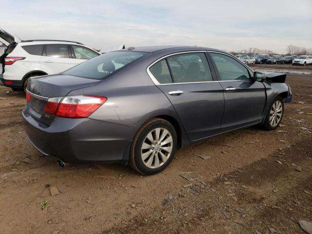 1HGCR3F82EA021131 - 2014 HONDA ACCORD EXL GRAY photo 3