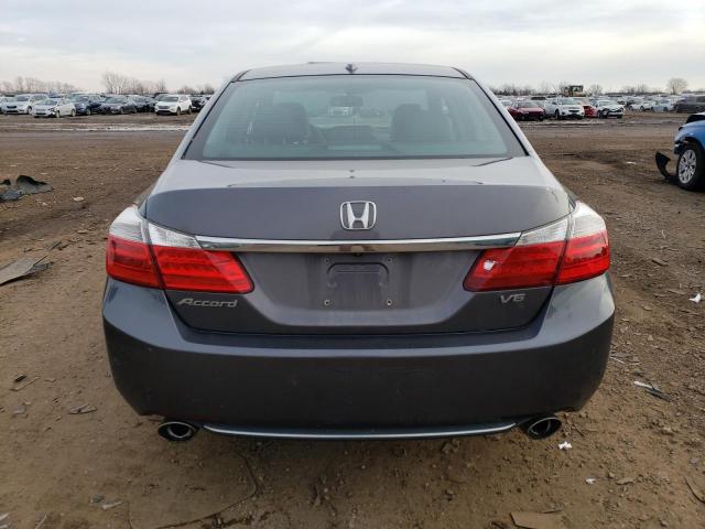 1HGCR3F82EA021131 - 2014 HONDA ACCORD EXL GRAY photo 6