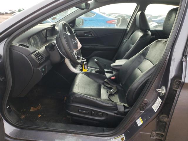 1HGCR3F82EA021131 - 2014 HONDA ACCORD EXL GRAY photo 7