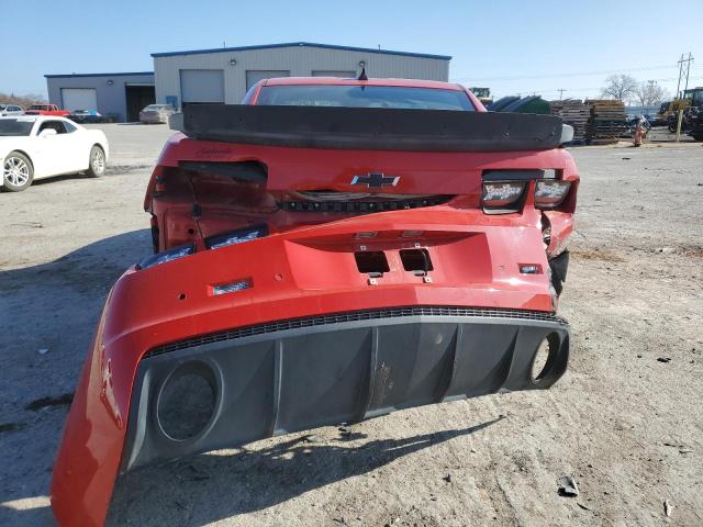 2G1FC1ED7B9119815 - 2011 CHEVROLET CAMARO LT RED photo 6