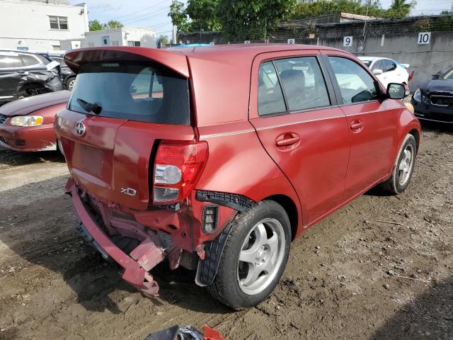 JTKKU10418J004885 - 2008 TOYOTA SCION XD RED photo 3