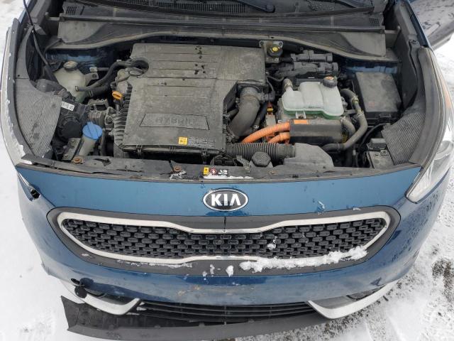 KNDCB3LC6H5100200 - 2017 KIA NIRO FE BLUE photo 12