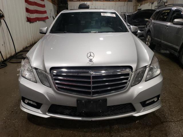 WDDHF8HB0BA487046 - 2011 MERCEDES-BENZ E 350 4MATIC SILVER photo 5