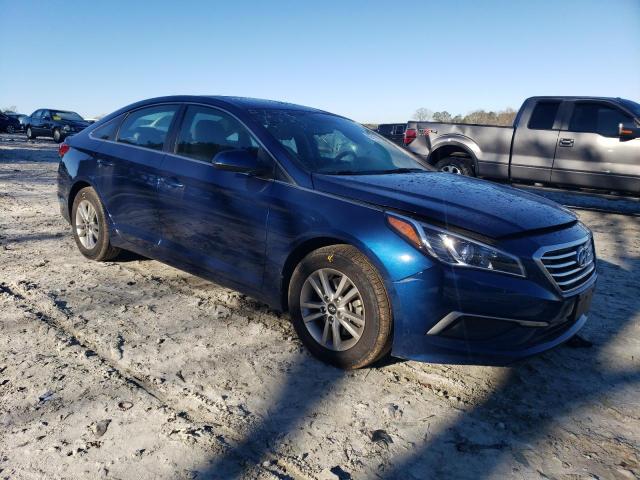 5NPE24AF8GH317712 - 2016 HYUNDAI SONATA SE BLUE photo 4