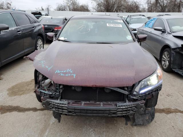 1HGCR2F37FA157142 - 2015 HONDA ACCORD LX BURGUNDY photo 5