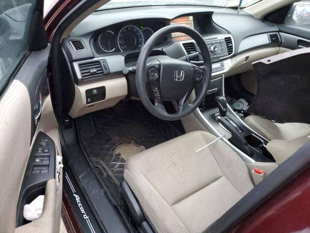 1HGCR2F37FA157142 - 2015 HONDA ACCORD LX BURGUNDY photo 8