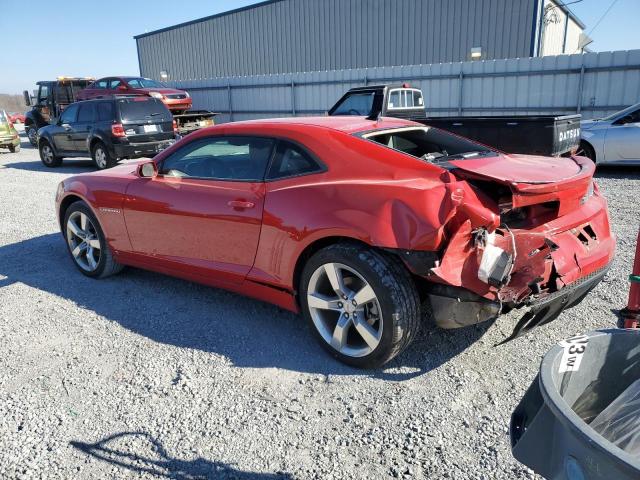 2G1FC1EV2A9138229 - 2010 CHEVROLET CAMARO LT RED photo 2